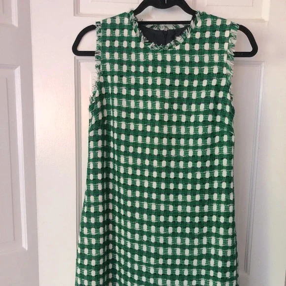 lk bennett green dress BRAND NEW LK BENNETT ILLIA FOREST GREEN SILK DRESS SIZE 16  Whispers Dress  Agency